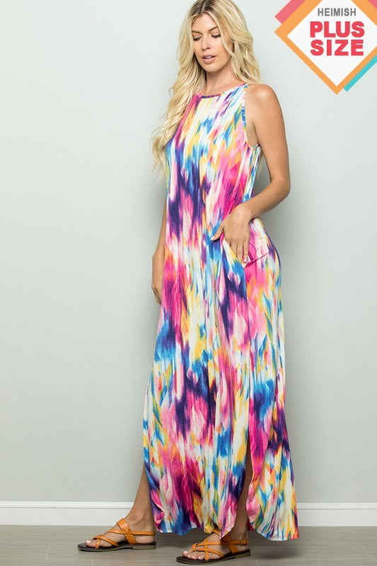 Multi Color Maxi Dress