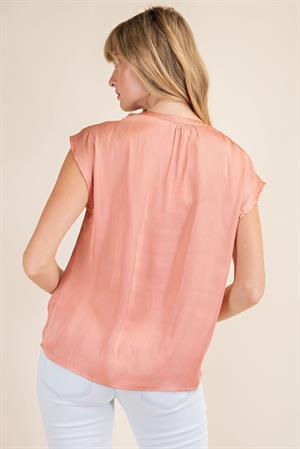 Blush Colored Sleeveless Top