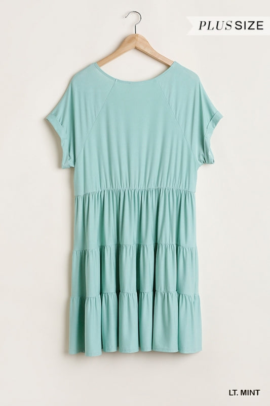 Tiered Babydoll Dress