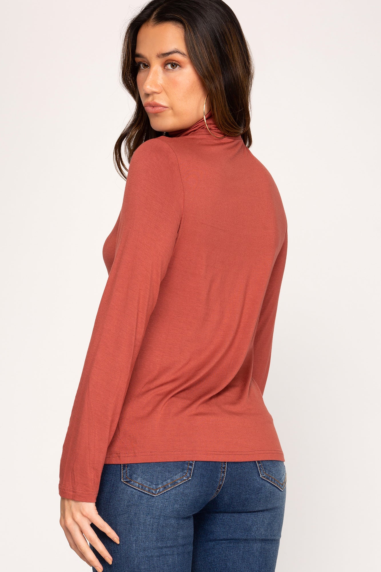 Long sleeve turtleneck
