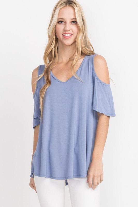 Bamboo V Neck Top
